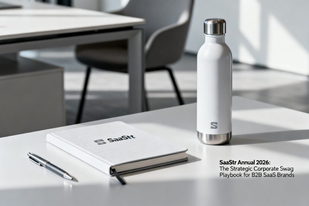 Cover image for: SaaStr Annual 2026: The Strategic Corporate Swag Playbook for B2B SaaS Brands