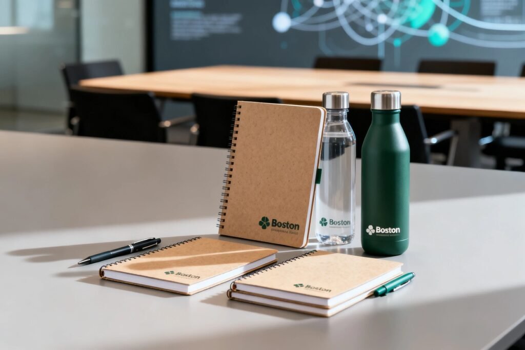 Cover image for: The Future of Corporate Swag: How Boston's Biotech Sector is Leading the Charge in Sustainable Branded Merchandise
